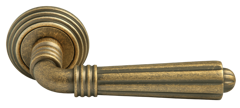 Дверные ручки Rucetti RAP CLASSIC-L 5 OMB цвет Старая античная бронза
